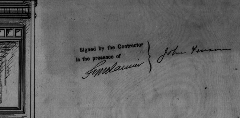 Journey of Discovery John Fensom Signature