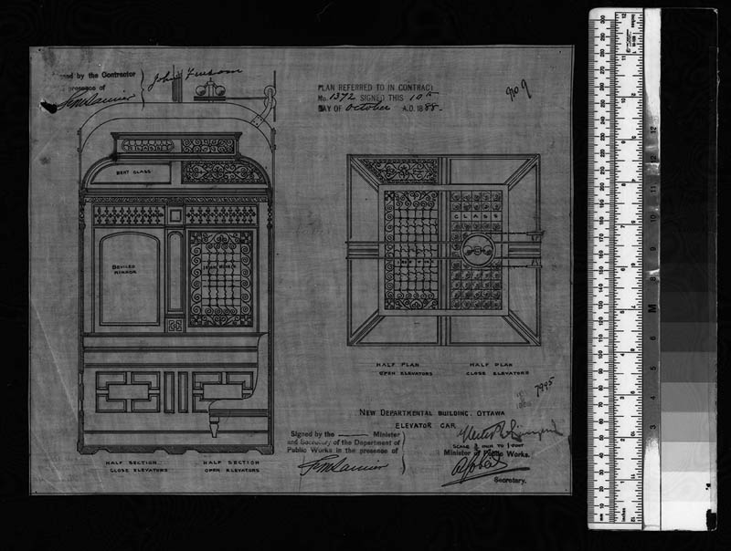 Journey of Discovery New Departamental Building Ottawa Elevator Car